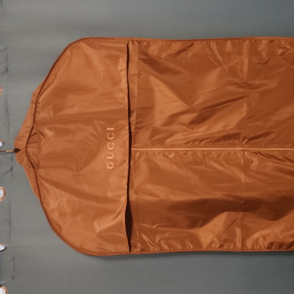 Brown Gucci Garment Bag